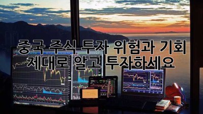 중국 주식 투자: 위험과 기회, 제대로 알고 투자하세요!